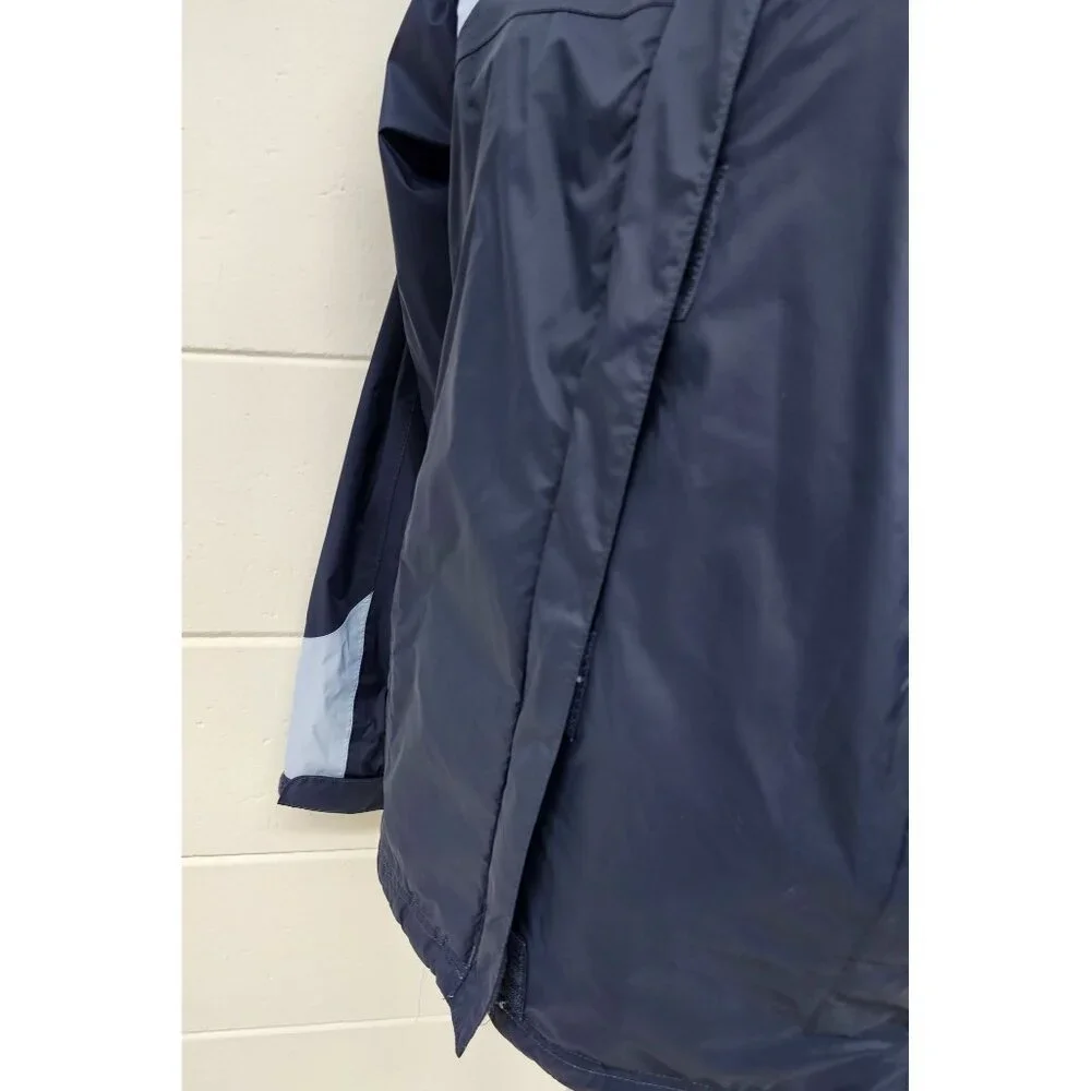 Columbia Omni-Tech Blue Women's Waterproof Hooded Jacket Size M - Picture 4 of 11